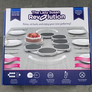 SOLD-The Lazy Susan‎ Revolution World Best Lazy Susan Rectangular Tables Parties